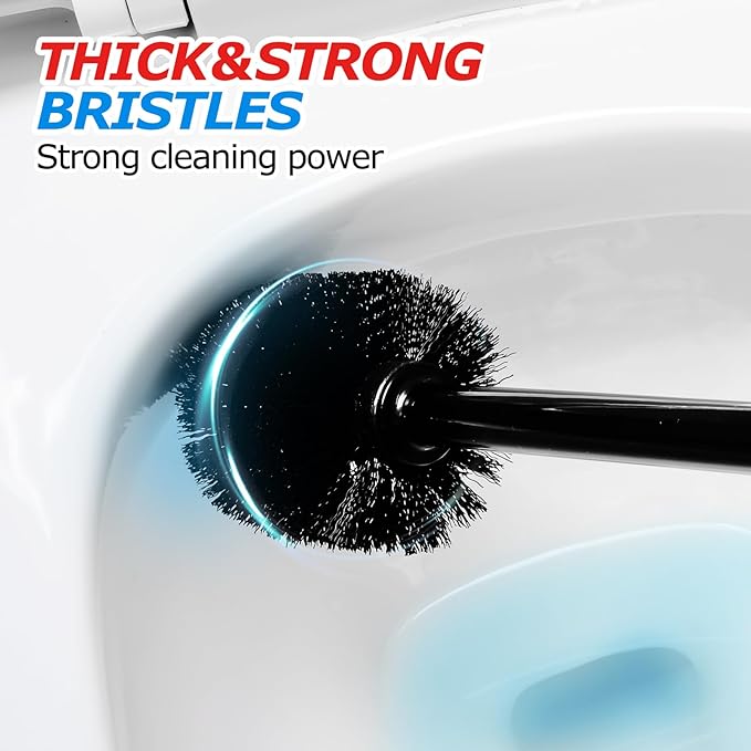 2 in 1 Toilet Plunger and Brush Set，Extended Handle Plunger，Toilet Bowl Brush Plunger Set,Bathroom Cleaning Tools ，Toilet Brush Plunger Combo，Cleaning Brush，Bathroom Cleaning Supplies