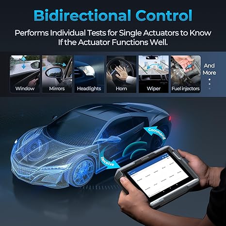 TOPDON Bidirectional Scan Tool, 2024 New ArtiDiag900 Lite Automotive Diagnostic Tool for Full System, Scanner for Car with Active Test, 8 Reset, Wireless OBD2 Scanner Diagnostic Tool for All Vehicles